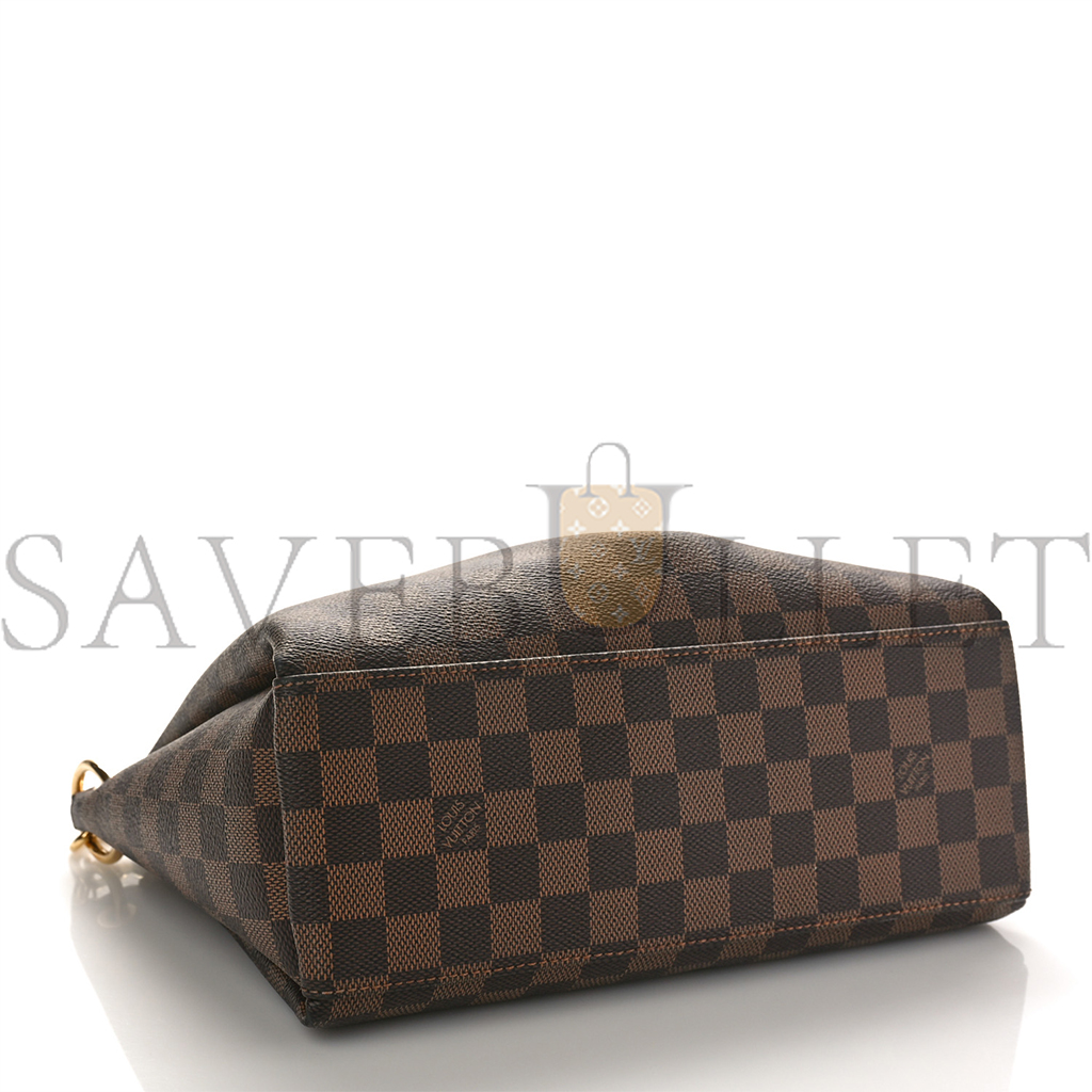 l**is V*t*n damier ebene odeon tote pm black n45283 (31.5*28*16cm)